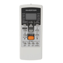 Air Conditioner Remote Control for Fujitsu AR-JE5 AR-JE4-Black