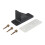Weatherproof Snow Guards for Metal Roofing Includes-Black 9