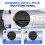 1500W Rotary Hammer Drill-6 Adjustable Speeds,4 Functions,Electric Demolition Hammer with SDS Plus Chisels and Drill Bits & Case 2
