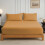 (Single, Orchre) 25cm Extra Deep Fitted Bed Sheet-Ultra Soft Microfiber Elastic Fitted Sheets UK 2