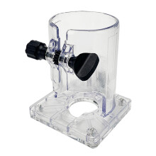 Base transparente Portable pour Machine à tailler, couvercle de