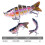 Slow-sinking multi-jointed swimbait bass lure freshwater 3