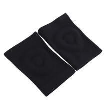 Atmungsaktive Kniestütze, Silikon-Kniebandage,-Schwarz S