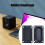 Low Frequency Vibration Membrane 5090 Rubber Bass Passive 8