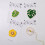 Magnetic Needle Minders Needle Nanny Needle-Bamboo potato leaf 7