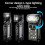 Rotatable Keychain Flashlight Sensor Headlight Type-C Rechargeable Work Light with Magnet Clip Camping Lantern 5