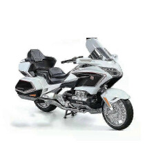 (White) 1:11 Honda Gold Wing Gl800 2021 Motorcycles Cars Toys Models Alloy Diecast With Light Sound Miniature Motorcycle Boys Xmas Gifts SZTCLV