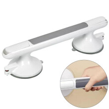Silné madlo do vany s přísavkou – ergonomické, protiskluzové, nosnost až 120 kg, flexibilně nastavitelné, bezpečné pro sprchu, vanu