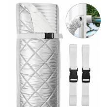 Premium Isoliermantel für Klimaanlagenschlauch aus Oxford-Gewebe, wasserabweisend, robust, hitzebeständig, 58x147cm, langlebig