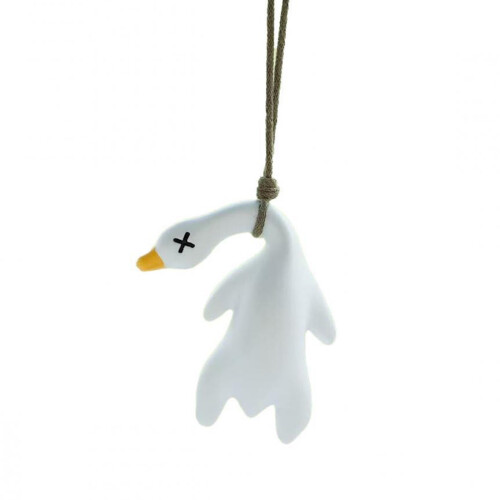 Pendentif de voiture transformateur, le canard se balance