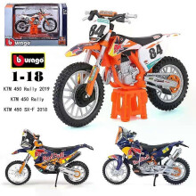 (KTM 450 Rally) K-t-m 450 Rally K-t-m 450 SX-F 2018 authorized simulation alloy motorcycle model toy car gift collection