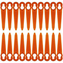100 náhradních nožů kompatibilních s vyžínači Stihl PolyCut 2-2 a Polycut 3-2 FSA 45, FSA 57, FSE 52, plastové příslušenství k nožů