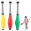 Σετ Juggling Club – 3 τεμάχια, 42cm, ελαφρύ και ανθεκτικό, για αρχάριους και επαγγ 1