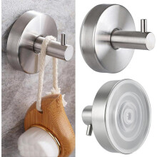 Set van 4 zuignaphaken (tot 5 kg) zonder boren, geschikt voor douche, badkamer, keuken, glas, spiegels en andere oppervlakken – handdo