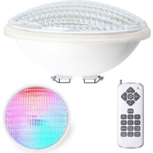12W LED bazénové světlo, PAR56, vodotěsné, IP68, RGBW, bazénové světlo, ponorné světlo, V DC/AC, plnobarevný LED reflektor s dálkovým
