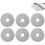 Σετ 6 τεμαχίων με ανταλλακτικά πανάκια καθαρισμού μικροϊνών για ρομποτι 1