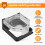 Power Push Button  Cover,Waterproof and Collision Resistant, Dustproof Safety Protector for 25mm Mounting Hole A 5