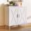 Kitchen Sideboard Cabinet with 2 Doors and Adjustable 1