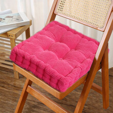 Soft Corduroy Seat Cushion Thickened for Dining Chairs