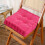 Soft Corduroy Seat Cushion Thickened for Dining Chairs 1