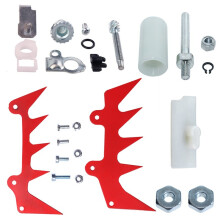 Bumper-/Velklauwset voor MS660 MS460 MS440 066 046 044 met Schroefset, Kettingvanger, Ketting voor 1122 664 0508