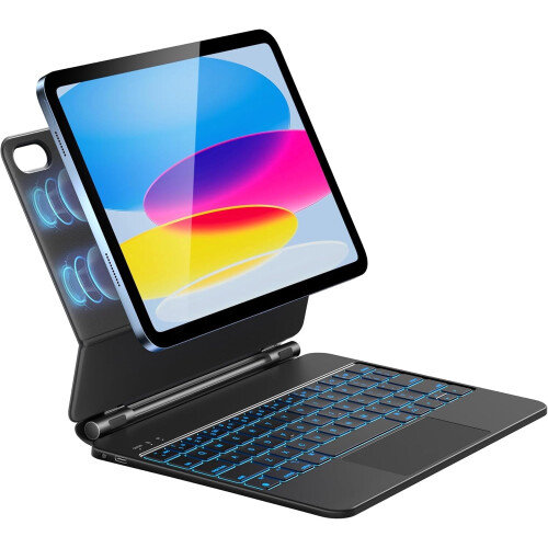 iPad Keyboard Case A16 11"/10" Magnetic Magic-Stand