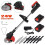 Cordless Electric Weed Wacker with 180 Rotating Handle, 1