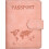 RFID Blocking Leather Passport Holder with Card Slots and 1