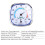 Indoor Outdoor Thermometer Hygrometer Practical Analog Humidity 5