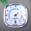 Indoor Outdoor Thermometer Hygrometer Practical Analog Humidity 10