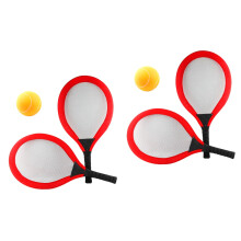 Badminton Racket Set for Kids with Tennis Balls 2 Pcs