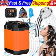 Portable Camping Shower 5400mAh Rechargeable Electric Shower Pump For Outdoor