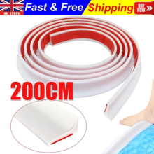 200cm Bendable Bathroom Shower Water Retaining Strip Stopper Barrier Water Stop