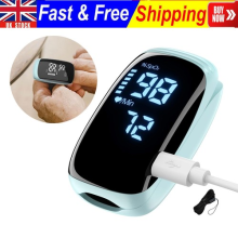 Children Finger Pulse Oximeter Blood Oxygen SpO2 Saturation Monitor Heart Rate