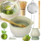7PCS Matcha Whisk Set Matcha Making Kit Gradient Green Reusable for Tea Ceremony 1