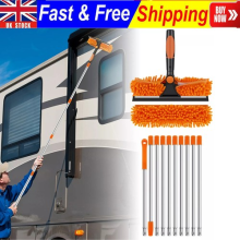 4.2m Telescopic Conservatory Window Glass Cleaner Cleaning Kit Wash Squeegee UK