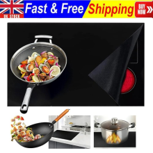 Heat Resistant Glass Stove Cover Electric Induction Hob Protector Mat 90*54cm