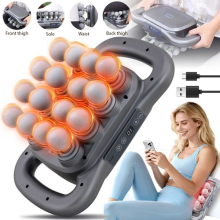 Muscle Massage Gun Deep Tissue Massager for Body Back Leg Pain Relief 16-Head UK