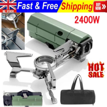 Foldable Camping Stove,2400W Portable Butane-Gas Stove for Outdoor Cooking UK