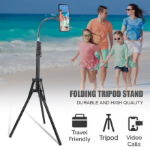 170CM Flexible Phone Selfie Tripod with Gooseneck Heavy Duty Phone Tripod Stand