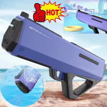 High-Capacity Electric Water Gun for Kids & Adults - Powerful Water Blaster