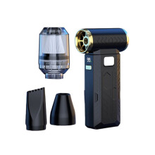 130000 RPM Brushless Violent Air Blower Handheld Turbo Fan Air Blower & Vacuum 2-in-1 for Car Keyboard Home