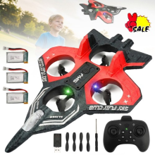 RC Remote Control Airplane 2.4G Fighter Hobby Plane Glider Model Toy Drone Red
