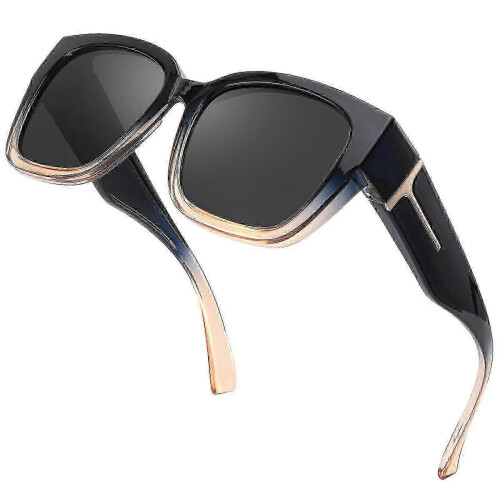 UV Protection Polarized Square Shades Γυαλιά ηλίου για γυναίκες & άνδρες, που εφαρμόζ