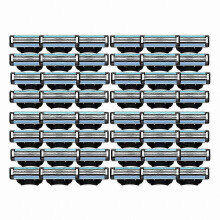 48PCS Mach 3 vervangende mesjes voor handmatig scheermes voor heren