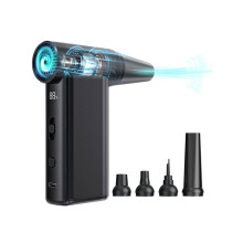 Turbo Fan 130000RPM Brushless Motor Rechargeable Compressed Air Duster for Electronics Cleaning Car Appliances