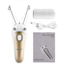 Depiladora Facial eléctrica para mujer, depiladora Facial de hilo de algodón para piernas y cuerpo, máquina de belleza