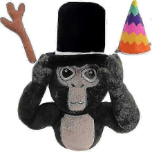 Gorilla Tag Plush, Gorilla Tag Monkey Plush para regalos de fanáticos del juego Gorilla Tag
