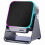 Desktop 5-in-1 Wireless Speaker & Folding Phone Stand with Charging, Sensor-Activated Ambient Light 1