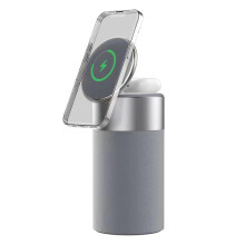Multifunctional Bluetooth Speaker with Wireless Charger & Night Light